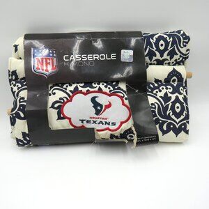 Houston Texans Casserole Kimono Wrap Carrier NFL Football Dish Tote‎ 16x10x8